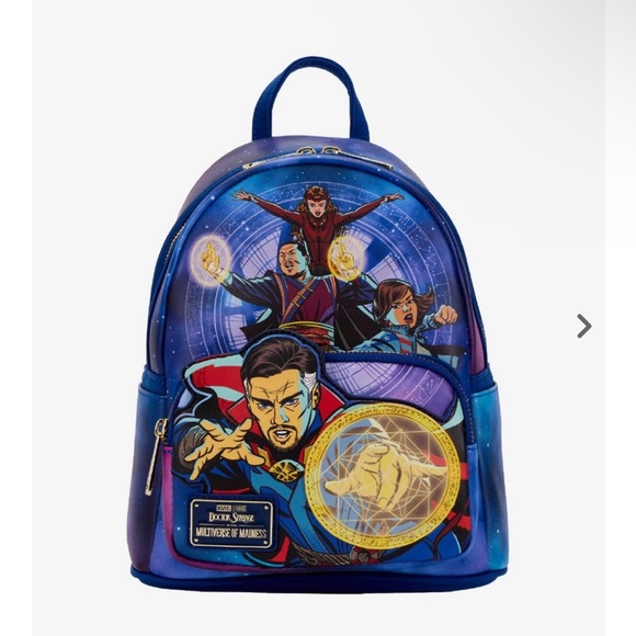 Loungefly Handbags - Loungefly Marvel Doctor Strange In The Multiverse Of Madness Mini Backpack NWT